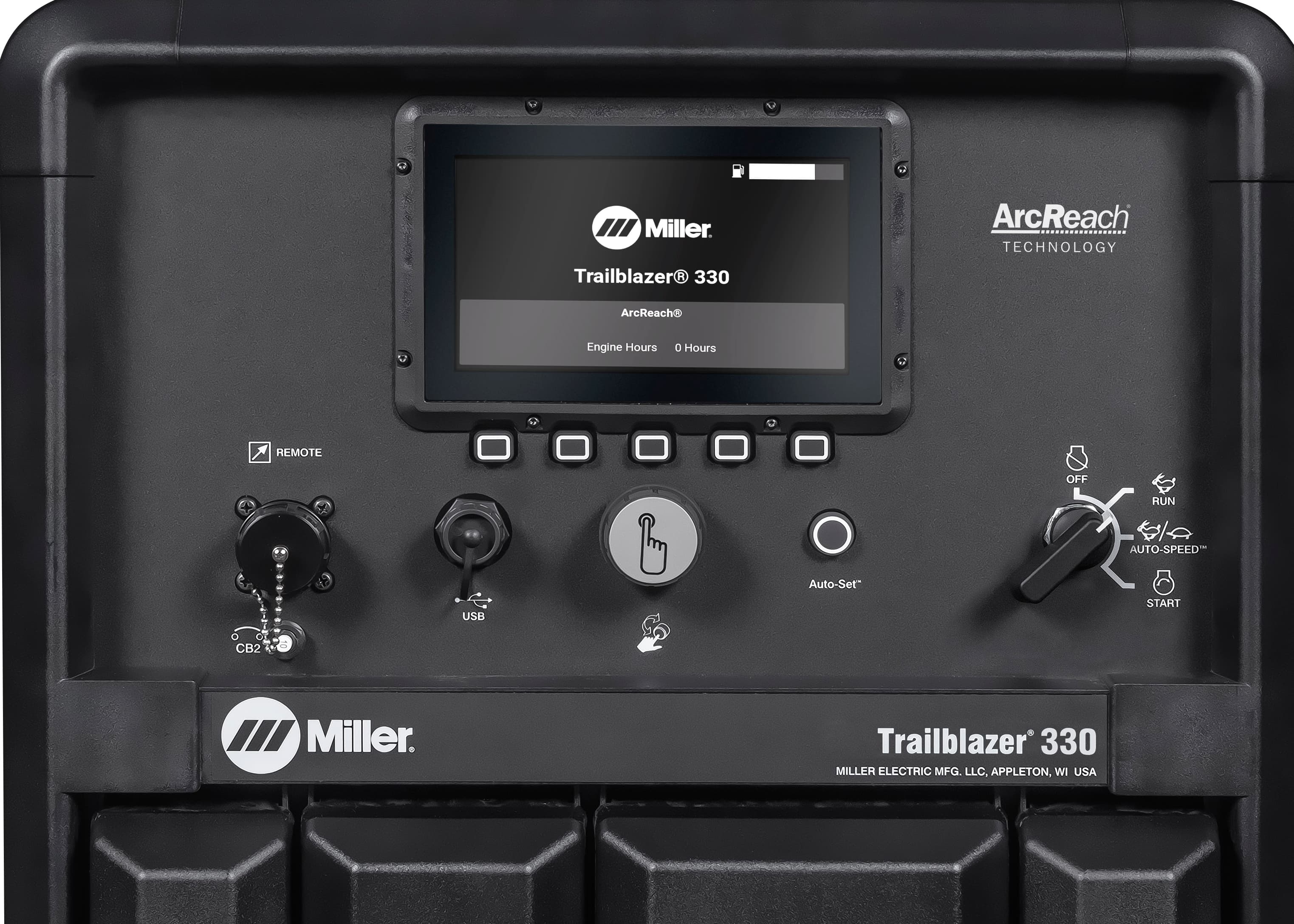 907831 Trailblazer 330 Front Lit Splash Screen