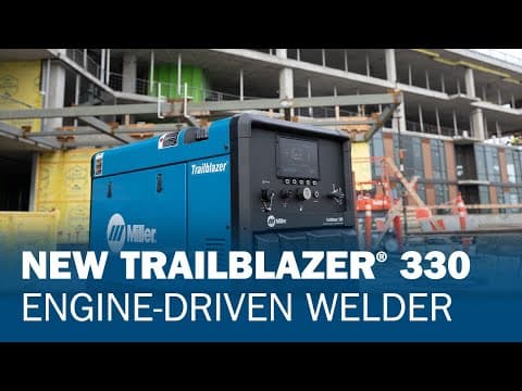 New Trailblazer® 330 Engine-Driven Welder | MillerWelds