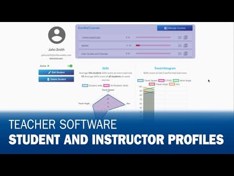 AugmentedArc® Teacher Software Profiles