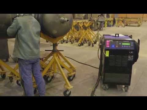 Easily Achieve Targeted Preheat Temperatures on Moving Parts using Induction Heating from Miller