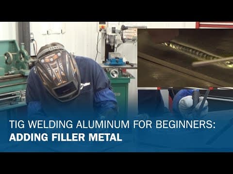 TIG Welding Aluminum for Beginners Part 3: Adding Filler Metal