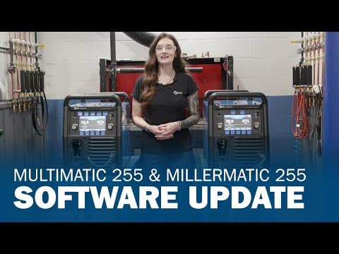 How to Update Multimatic 255 and Millermatic 255 Software
