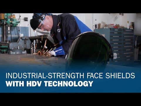Industrial-Strength Face Shields With HDV Technology