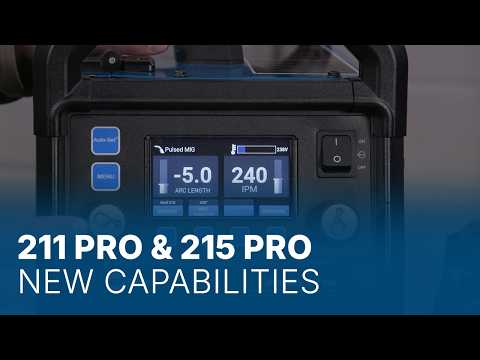 Unlock New Capabilities on the Millermatic® 211 PRO & Multimatic® 215 PRO