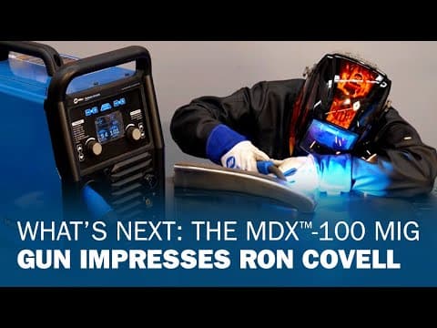 What’s Next: The MDX-100 MIG Gun Impresses Ron Covell