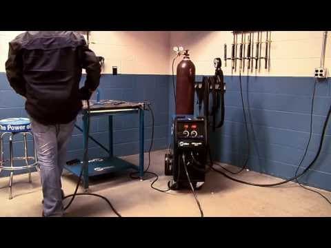 Millermatic® 252 MIG welder preflow-post flow
