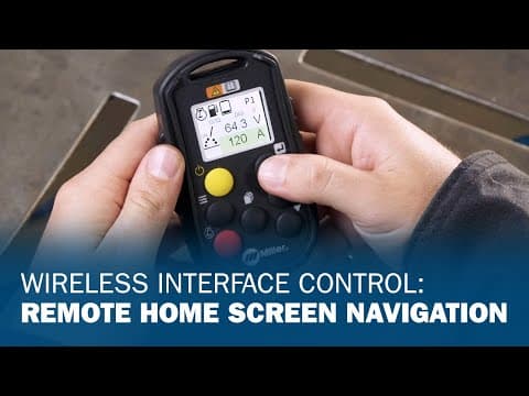 Wireless Interface Control: Remote Home Screen Navigation