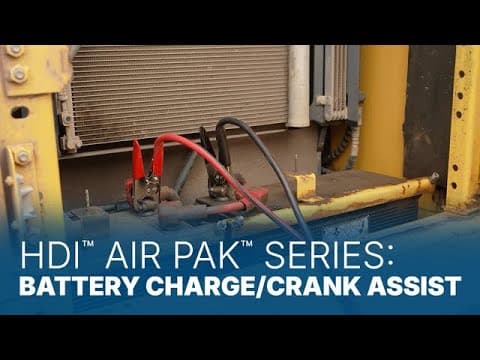 HDI™ Air Pak™ Series: Battery Charge/Crank Assist