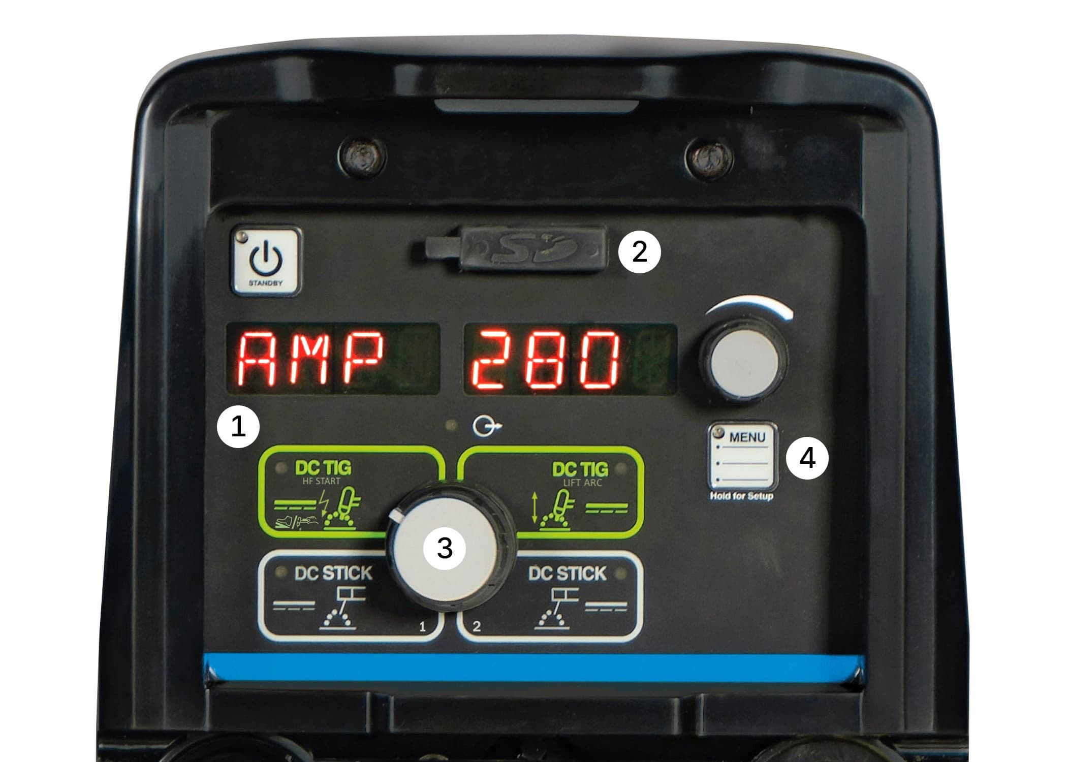 Maxstar 280 Lit Control Panel
