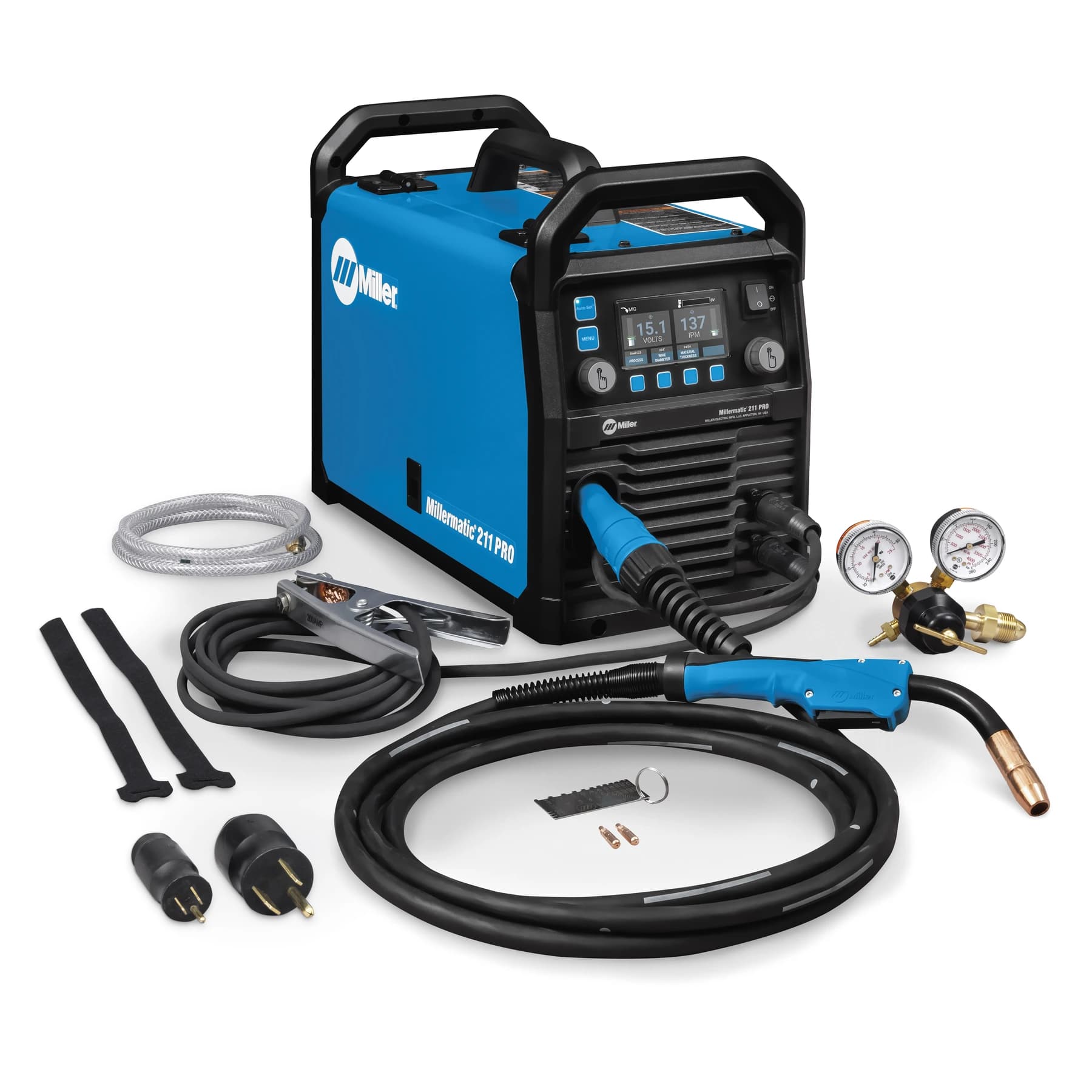 Millermatic 211 PRO Package Lit Auto-Set Mode